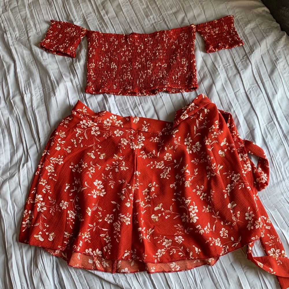 floral print set